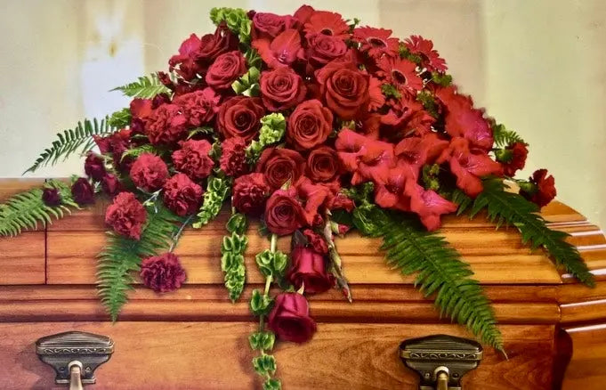 Forever Loved Casket Spray Branching Out Florists