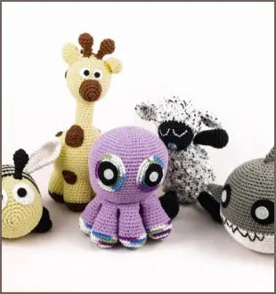 Crocheted Handcrafted Animal Keepsake Branching Out Florists