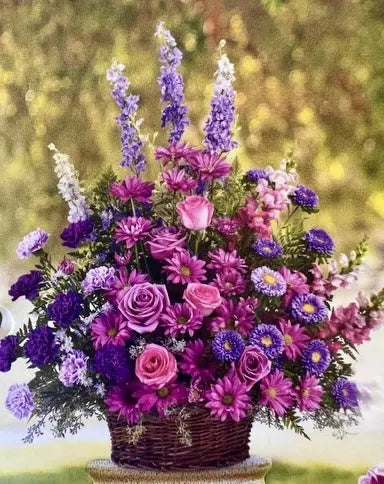 Lavender Garden Tribute Branching Out Florists