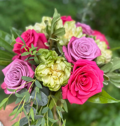 Divine Diva Rose Dozen Bouquet or Vase Branching Out Florists