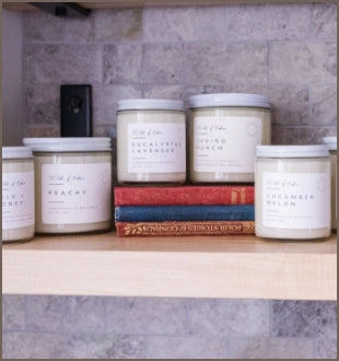 Wild Flicker Natural Soya Candles Small