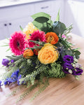 Designers Choice Tropical Palette Bouquet Branching Out Florists