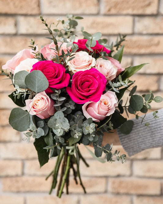 Pink Rose Garden Branching Out Florists