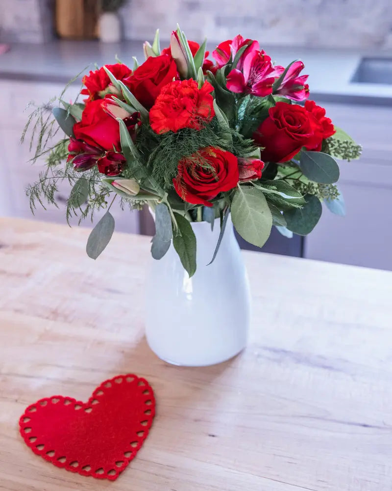 Red Hot Love Branching Out Florists