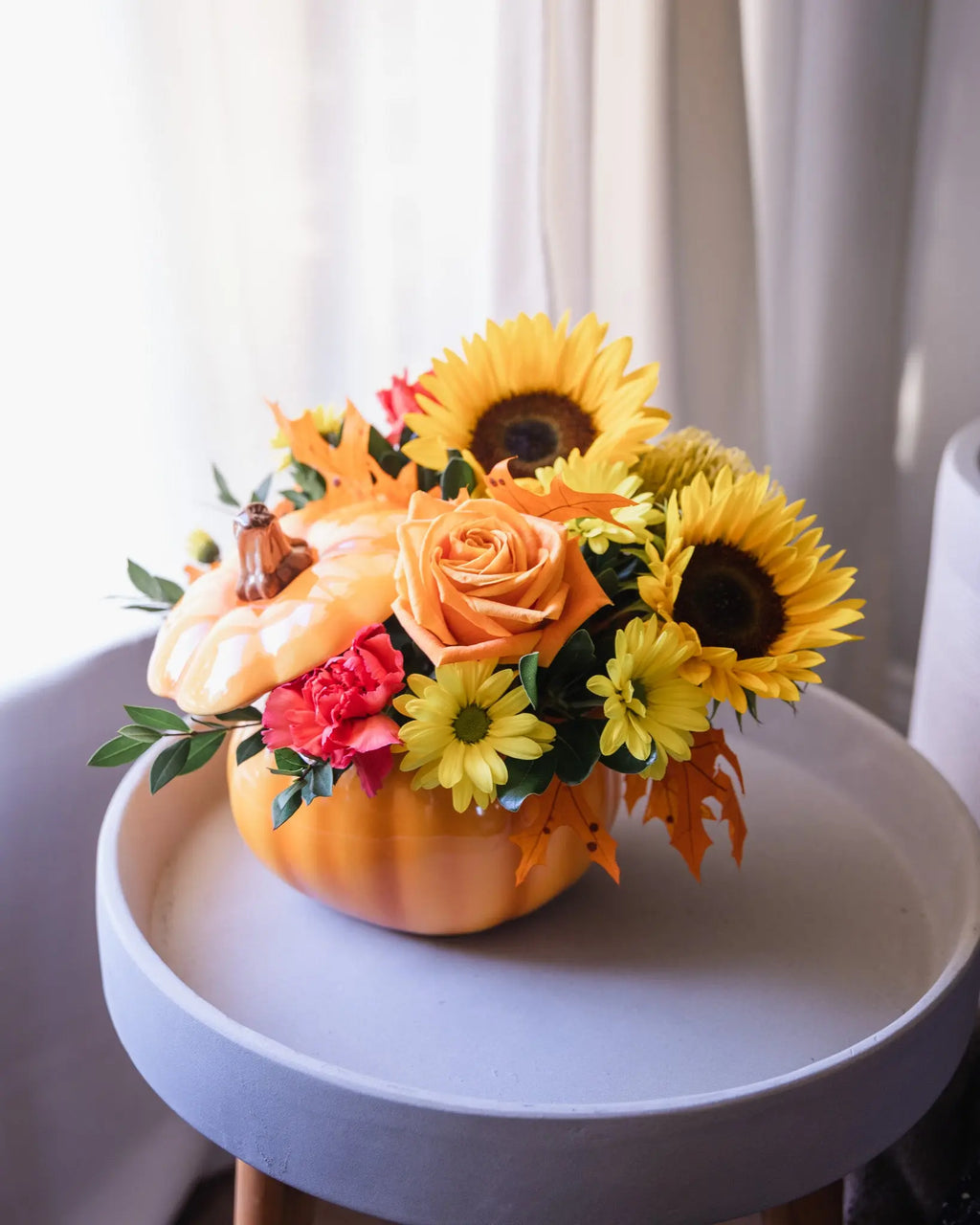 Orange Harvest Pumpkin Branching Out Florists