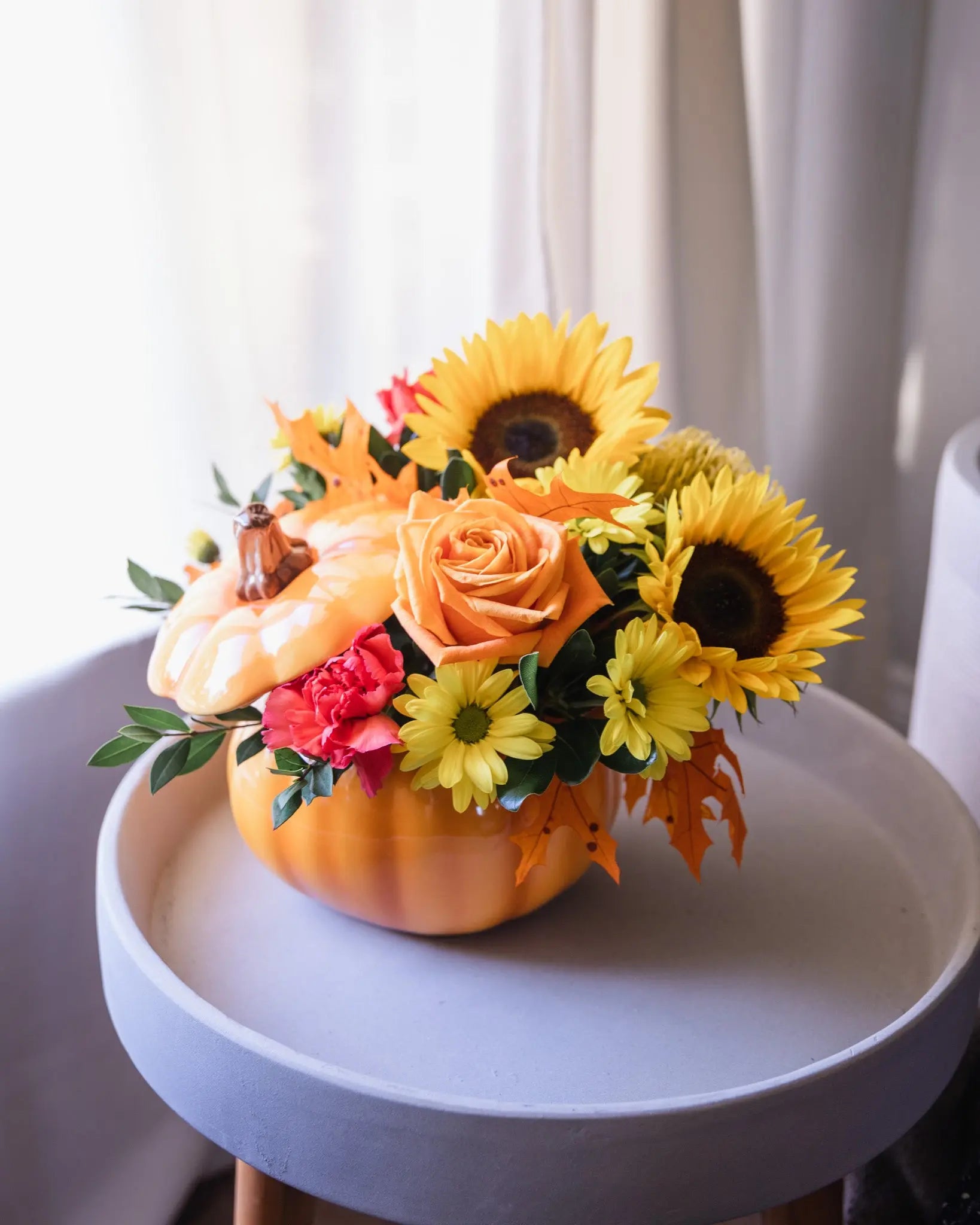 Orange Harvest Pumpkin Branching Out Florists